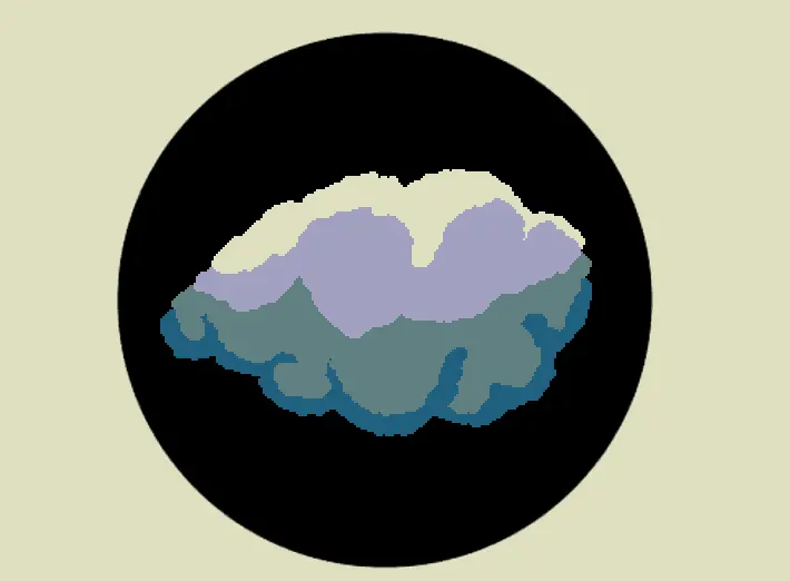 Dark gray cloud
