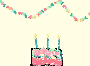 birthyay cake: funfetti flavor with rasberry filling :p
