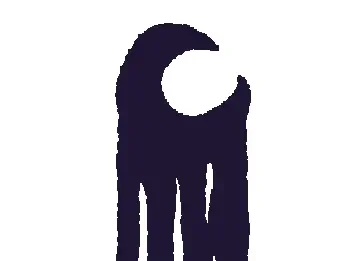 The moon