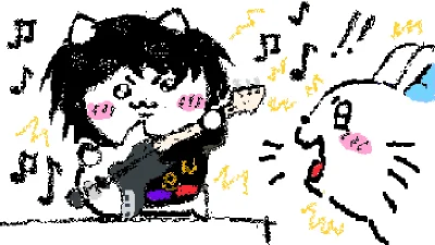 Hachiware y momonga