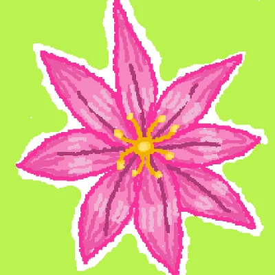 pink flower ™