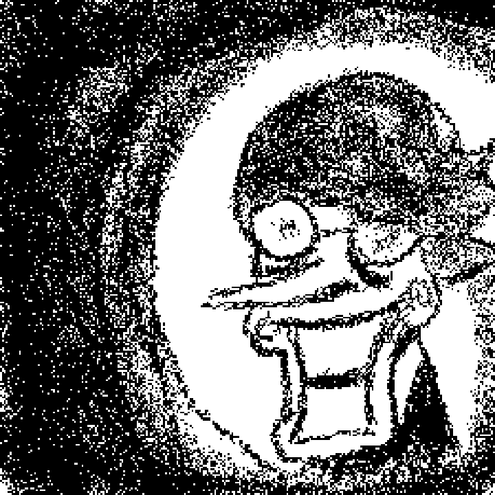spam in dark