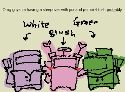 blush you're so greedy omg