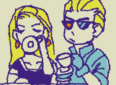Alexia and Wesker