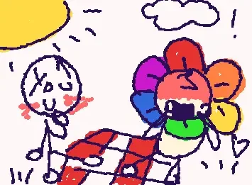 U did accept it now ur both happy ^^