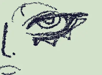 I tried to draw a gachiakuta eye