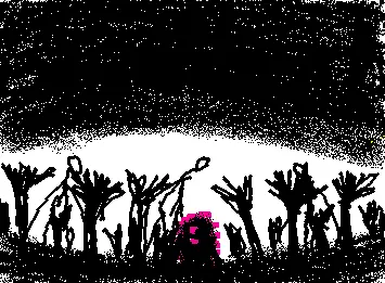 The man in the forest
