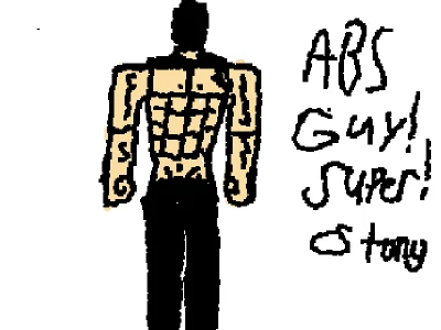 abs guy