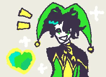 Harlequin from the freak circus <3